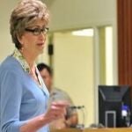 Imagen de Susan Mónica durante el juicio