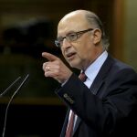 El ministro de Hacienda, Cristóbal Montoro