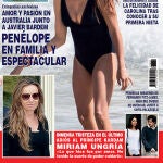 Penélope Cruz y Javier Bardem, pasión en aguas australianas