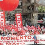 Los sindicatos esperan una respuesta «masiva» en la manifestación de mayo
