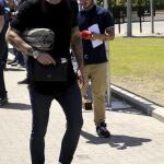 Sergio Ramos se incorporó hoy a la concentración de la Selección