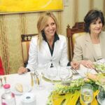 La dramaturga Paloma Pedrero, la periodista Marta Robles y las restauradoras Isabel Maestre y Marta Cámara