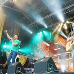 En estos festivales cristianos, además de conciertos, se ofrecen charlas sobre evangelización. En la imagen, el grupo «Hillsong London»