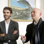 El de Galapagar, escoltado por el alcalde de San Sebastián, Odón Elorza