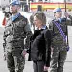 Los populares consideran que el Ministerio que dirige Chacón (en la imagen) debería anteponer la seguridad a los recortes