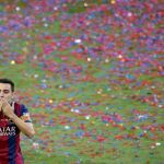 El pasado sábado Xavi jugó su último partido como azulgrana