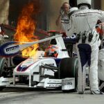 Alonso cuarto piloto con el depósito más vacío