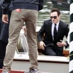 Joaquin Phoenix, a su llegada al Festival de Venecia