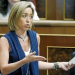 La ministra justificó la cesión del Castillo de San Fernando y aseguró que la situación continuará igual