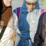 Najwa Malha junto a su madre, en una imagen de archivo