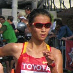 Liu Hong, subcampeona en la Copa del Mundo de Marcha en 2014