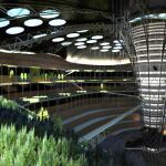 ¿Se imagina una ciudad del futuro en las galerías de Mina San José?