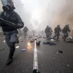 La violencia se apoderó ayer de las calles de Milán