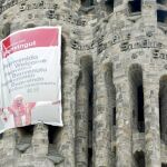 La Sagrada Familia ultima los preparativos para recibir al Papa