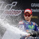 El piloto español de MotoGP Jorge Lorenzo.