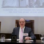El Rey clausura los actos conmemorativos del centenario del nacimiento de Vicens Vives