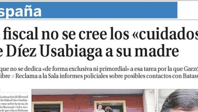 LA RAZÓN adelantó el pasado miércoles el recelo de la Fiscalía acerca de las actividades del ex secretario de LAB