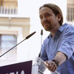 Pablo Iglesias en el acto "Somos Región"celebrado en Toledo con motivo del Día de Castilla-La Mancha.
