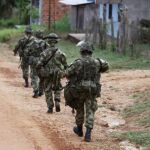 Soldados colombianos en La Macarena tras la detención de Mono Jojoy
