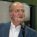El Rey al salir del hospital