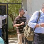 Una delegación española está recorriendo los campamentos de refugiados para informar de la situación