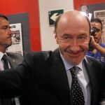 Rubalcaba se despidió ayer de su tribuna como portavoz del Gobierno