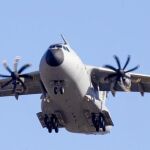 Imagen de archivo de un avión de transporte militar ensamblado en Sevilla