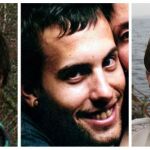 Joshua Fattal y Shane Bauer. A la derecha, Sarah Shourd, detenida junto a ellos, y excarcelada en septiembre de 2010