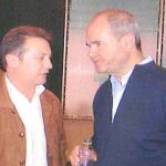 Díaz y Chaves, en una visita a una Agrupación Local Socialista de Sevilla