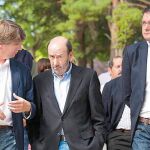 Rubalcaba y Óscar López «calientan» la precampaña en la capital soriana