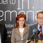 «NO CAER EN LAS TRAMPRAS DE ETA»: La presidenta de la Fundación Víctimas del Terrorismo, Maite Pagazaurtundua, hizo ayer esta petición en la presentación del concierto In Memoriam.