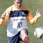 Harry Kewell es la estrella «aussie»