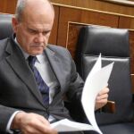 Manuel Chaves, vicepresidente tercero del Ejecutivo, en el Congreso