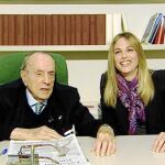 Martina Klein visitó a Manuel Fraga para escuchar su chiste