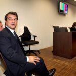 Joan Laporta se está convirtiendo en un habitual de los juzgados