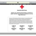 En la imagen, la opción que ha habilitado Apple en iTunes. Cómo ayudar a los damnificados por el terremoto de Japón