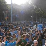 Acampados en el paseo Picasso, quieren boicotear el pleno