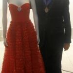 Elio Berhanyer, ayer, tras ser homenajeado en la Universidad Politécnica de Madrid