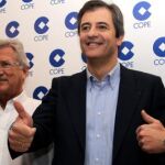 Pepe Domingo Castaño, Manolo Lama y Paco González