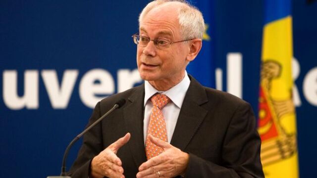 El presidente del Consejo Europeo, Herman Van Rompuy
