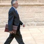 El presidente andaluz, José Antonio Griñán, en el Parlamento