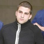 Miguel Carcaño, el asesino confeso de la joven Marta del Castillo, en una visita a los juzgados