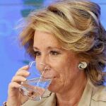 Aguirre, ayer, tras el primer Comité Ejecutivo después del 22-M