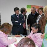 Sotoca y Jódar durante la inauguración de las nuevas instalaciones de las diputaciones lorquinas
