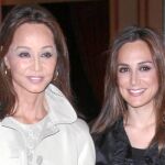 Isabel Preysler y Tamara fueron la sensación del desfile