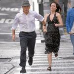 A la carrera Matt Damon y Emily Blunt, durante una de sus múltiples galopadas en el filme