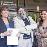 Alicia Sánchez-Camacho ayer ante Ensenyament