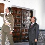 El Príncipe Felipe inaugura el Museo de Intendencia, en presencia de García Nieto, Herrera y García-Cirac