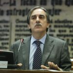 El ministro de Trabajo, Valeriano Gómez