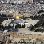 Vista aérea de la Vieja Cuidad de Jerusalén